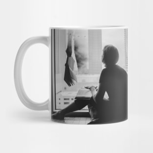 Reading Poe Mug